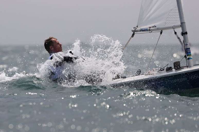 Robert Scheidt compete em Tóquio
 26/7/2021   REUTERS/Ivan Alvarado