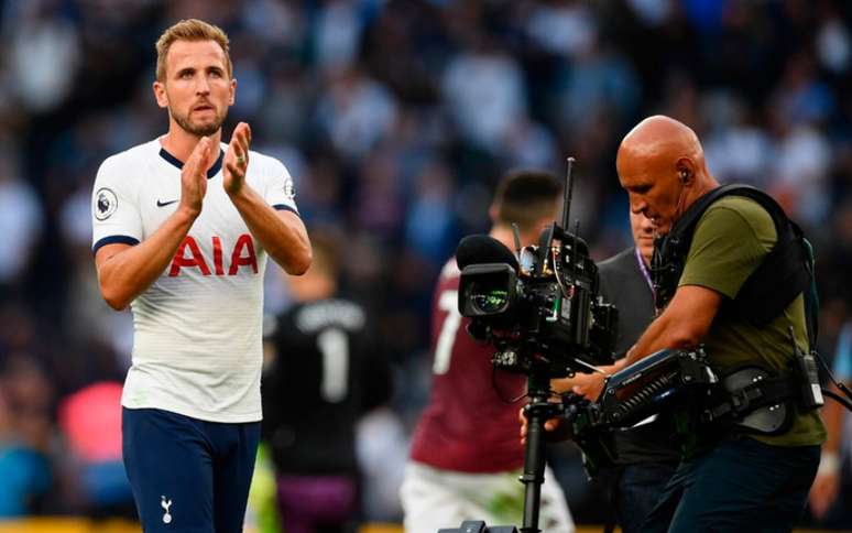 Harry Kane pode não fazer parte dos planos do Manchester City nas próximas semanas (Foto:DANIEL LEAL-OLIVAS / AFP)