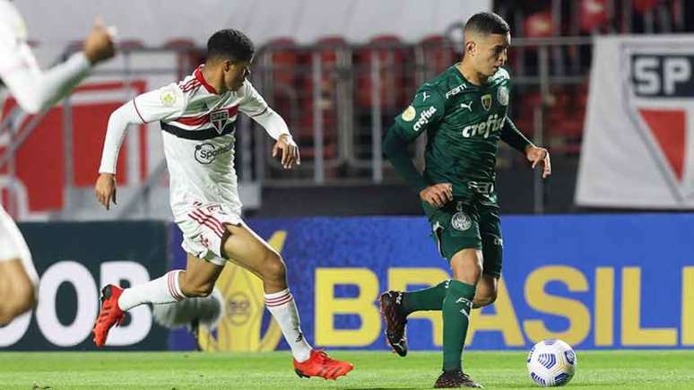 Empate sem gols com o São Paulo rendeu marca inédita a Abel Ferreira no Palmeiras (Foto: Cesar Greco / Palmeiras)