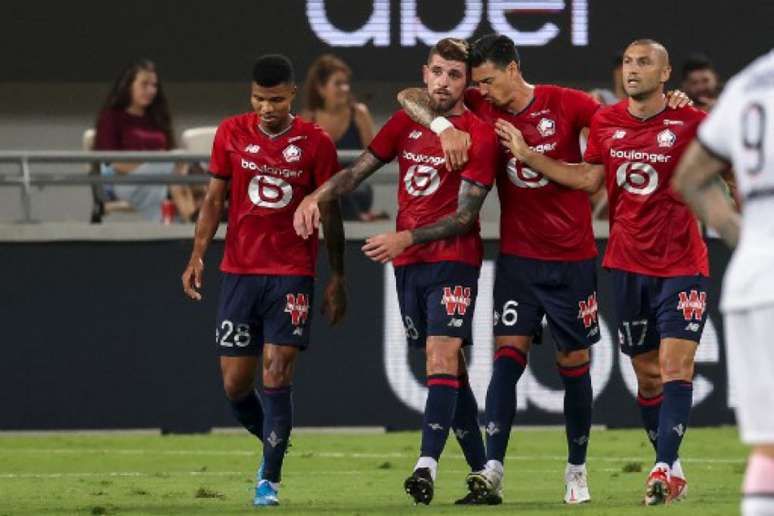 Lille conquistou título neste domingo (Foto: EMMANUEL DUNAND / AFP)