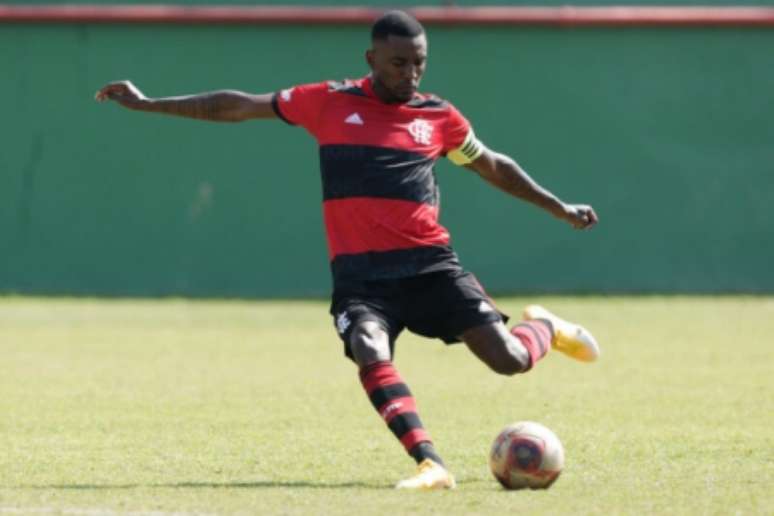 Ramon tem sido capitão do sub-20 (Foto: Gilvan de Souza/Flamengo)