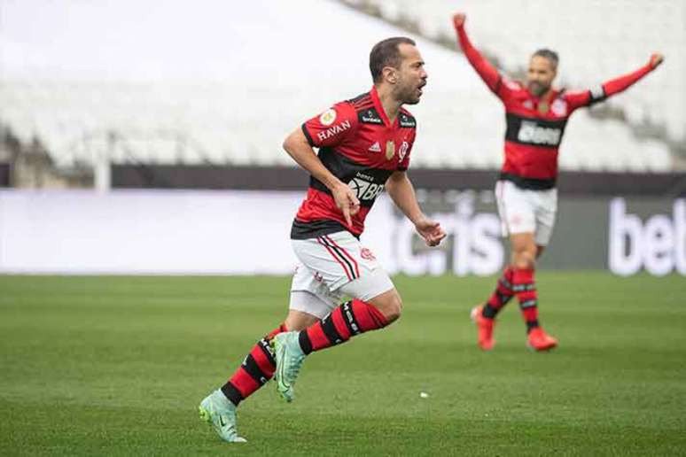 Everton Ribeiro foi eleito o 'Cara da Rodada' (Foto: Alexandre Vidal/Flamengo)