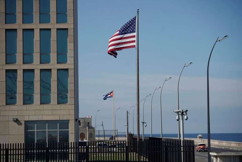 Embaixada dos Estados Unidos em Havana
15/12/2020
 REUTERS/Alexandre Meneghini