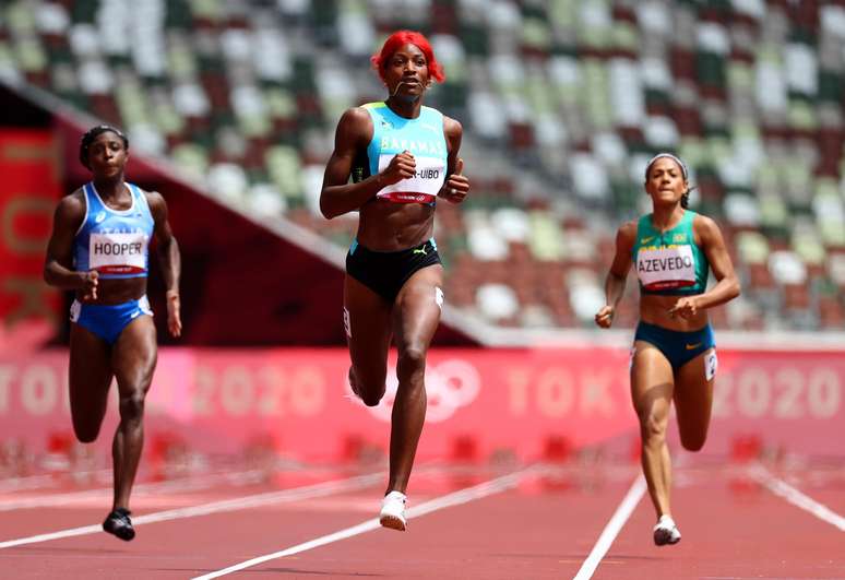 Ana Carolina e Vitória não avançam às semis e Brasil fica sem representantes nos 200m rasos em Tóquio