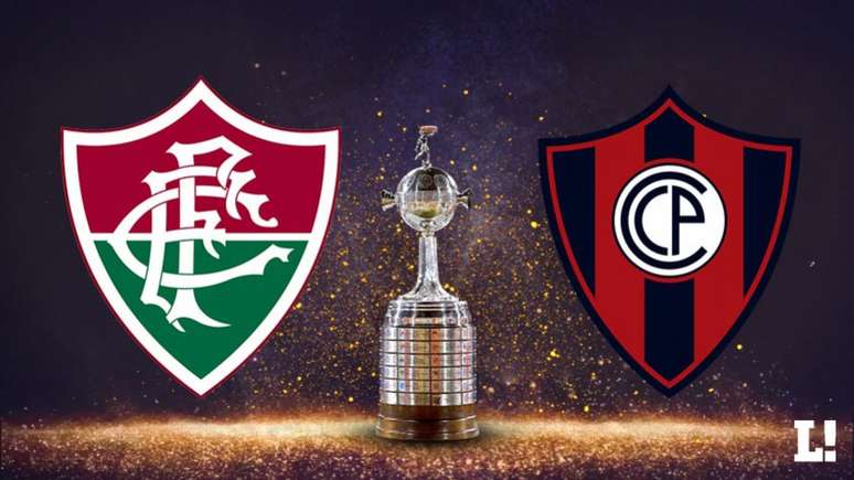 Fluminense e Cerro decidem a última vaga nas quartas da Libertadores nesta terça no Maracanã (Arte LANCE!)