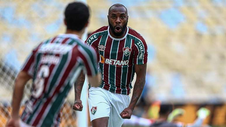 Manoel abriu o placar para o Fluminense pelas oitavas da Copa do Brasil (Foto: Lucas Merçon/Fluminense FC)