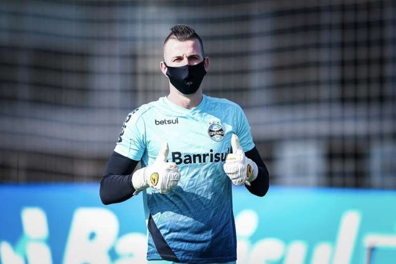 Paulo Victor conviveu com altos e baixos no clube (Lucas Uebel/Grêmio)