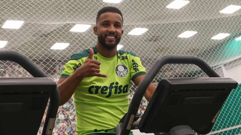 Jorge está liberado para estrear pelo Palmeiras (Foto: Cesar Greco/Palmeiras)