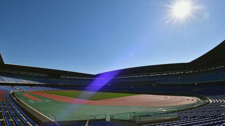 O Estádio Internacional de Yokohama sediará a final do futebol olímpico