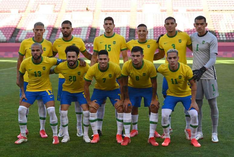 A Seleção Olímpica fez história em Tóquio (Foto: MARTIN BERNETTI / AFP)