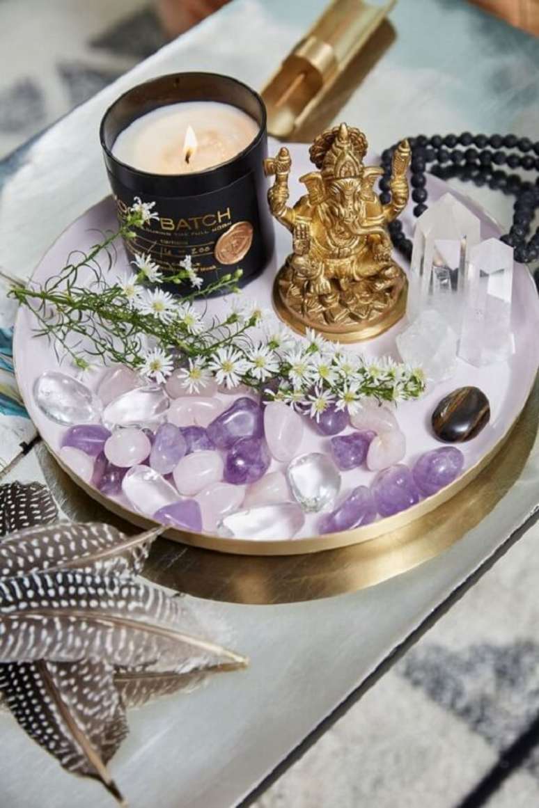 7. As velas aromáticas decoram e perfumam os ambientes com decoração indiana. Fonte: DSoul Zen