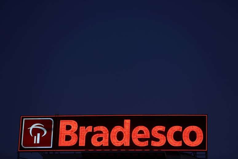 Logotipo do Bradesco. 3/8/2015. REUTERS/Paulo Whitaker