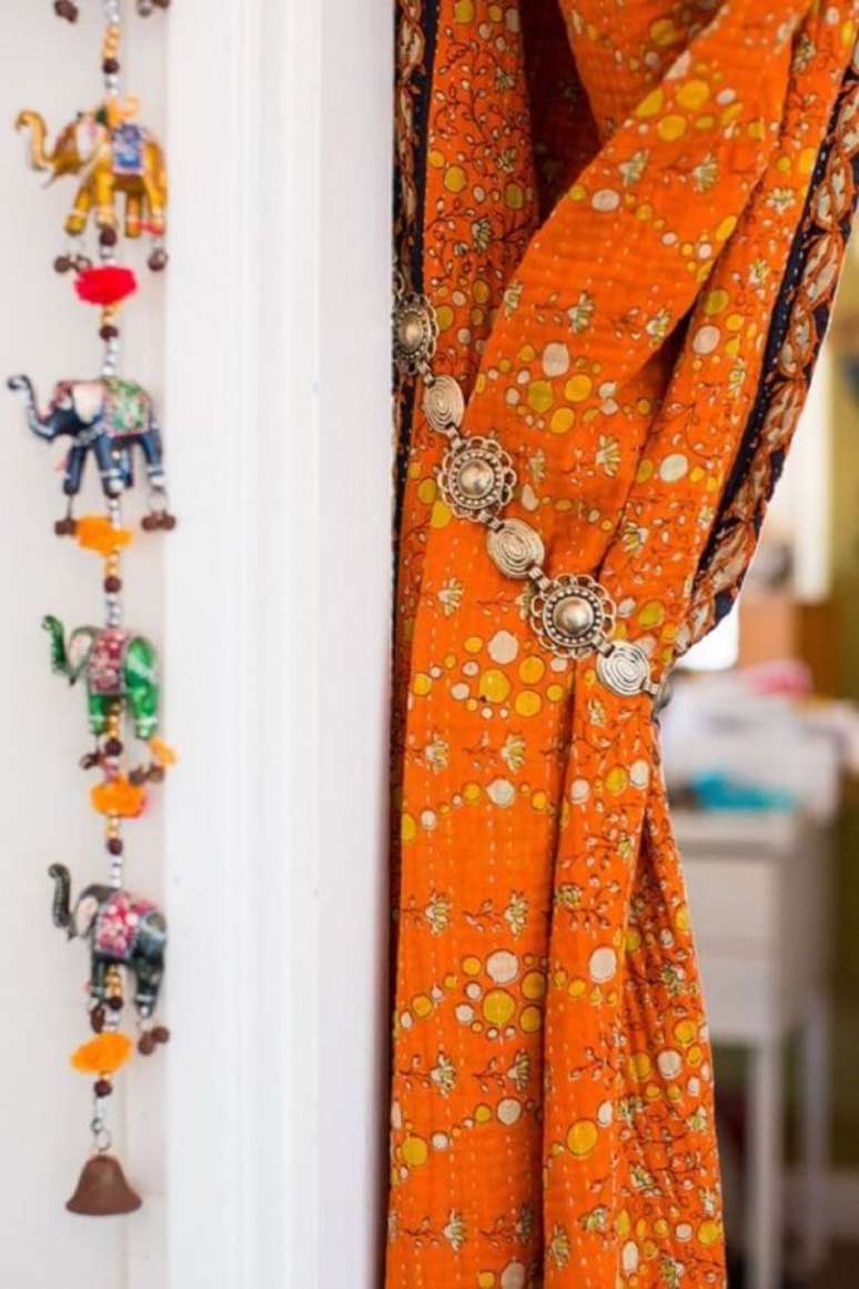 36. Estampas e objetos que fazem toda a diferença na decoração indiana. Fonte: Pinterest