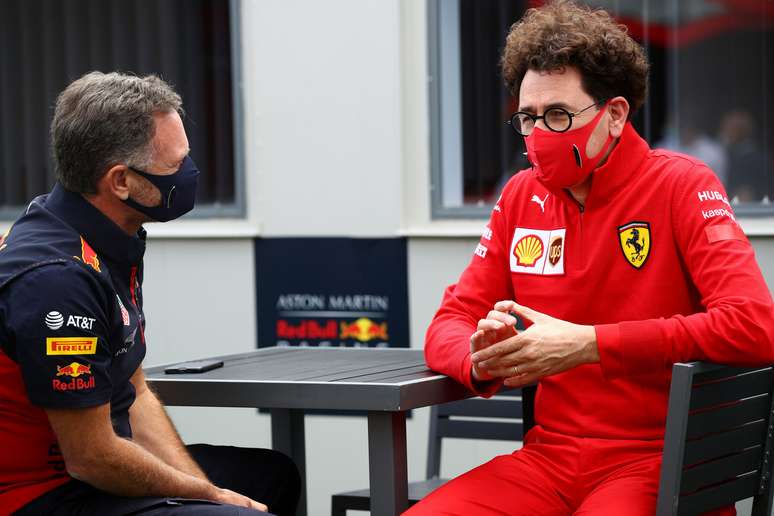 Mattia Binotto e Christian Horner concordam na revisão do teto orçamentário 