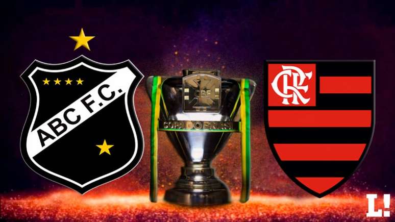 ABC recebe o Flamengo às 21h30 desta quinta-feira, na Arena das Dunas (Foto: Arte LANCE!)