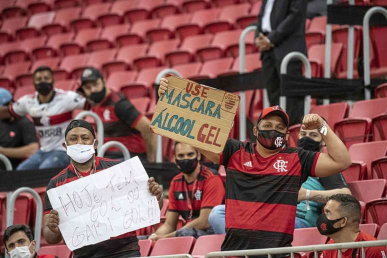 Flamengo busca ter público nos torneios nacionais (Foto: Alexandre Vidal/Flamengo)