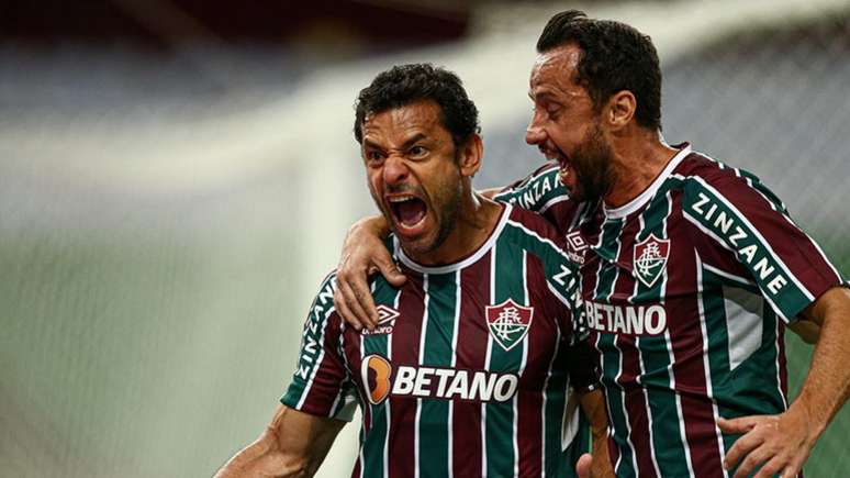 Fred marcou o gol da vitória do Fluminense (Foto: Lucas Merçon / Fluminense FC)