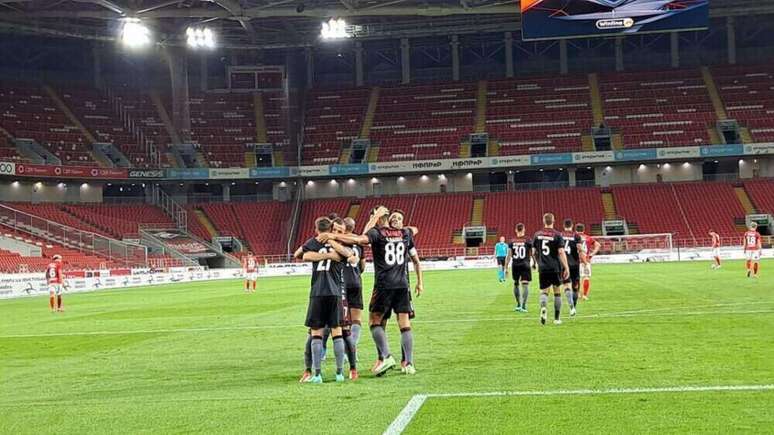 Benfica venceu o Spartak Moscou na Champions (Foto: Benfica via Twitter)