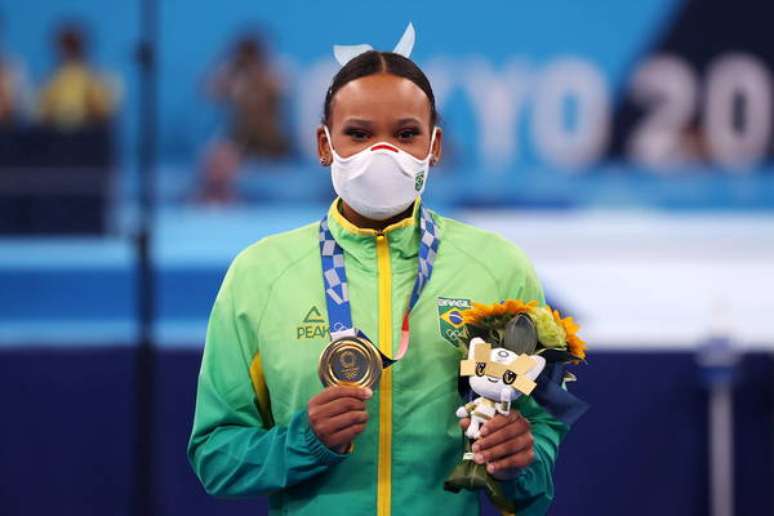 Rebeca Andrade conquistou as duas primeiras medalhas do Brasil na ginástica artística feminina em Olimpíadas