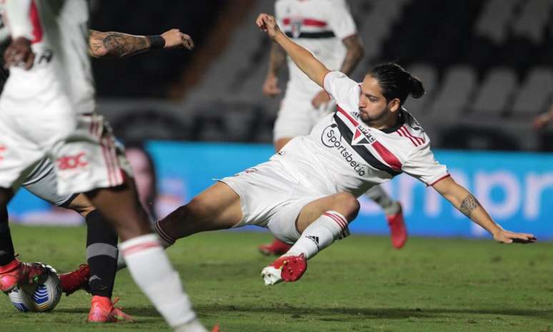 Benítez durante jogo contra o Vasco (Foto: Rubens Chiri / saopaulofc.net)