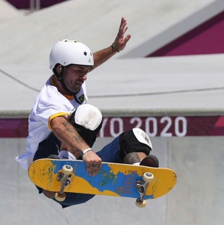 Pedro Barros ganhou prata no skate park