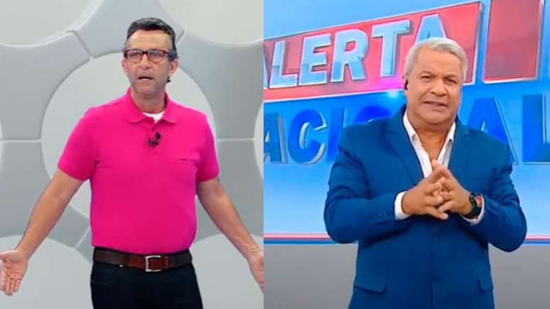 Neto chamou Sikêra de homofóbico, após comentário do apresentador da RedeTV (Montagem LANCE!)
