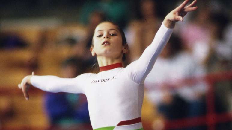 Dominique Moceanu começou a treinar como ginasta aos 3 anos