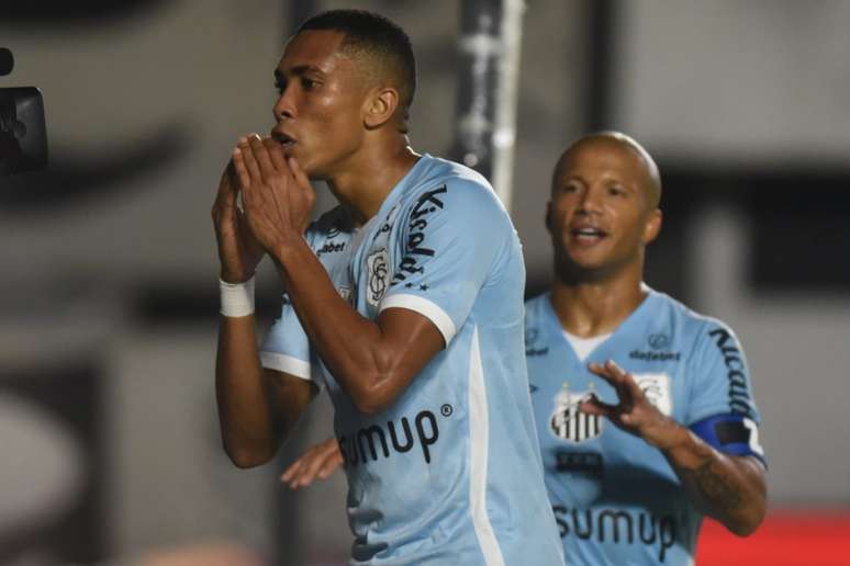 Santos venceu o primeiro jogo contra a Juazeirense por 4 a 0 (Foto: Divulgação/Santos)