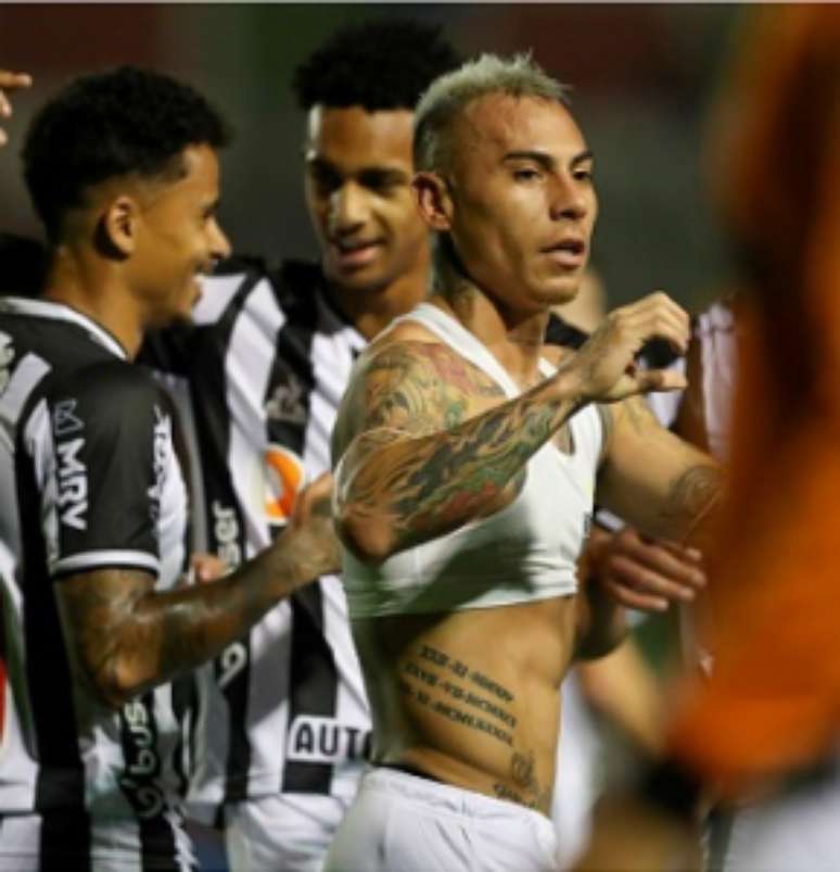 Vargas fez o gol salvador para o Galo, garantindo o time mineiro na outra fase da Copa do Brasil e um prêmio de R$ 3,45 milhões pelo avanço-(Pedro Souza/Atlético-MG)