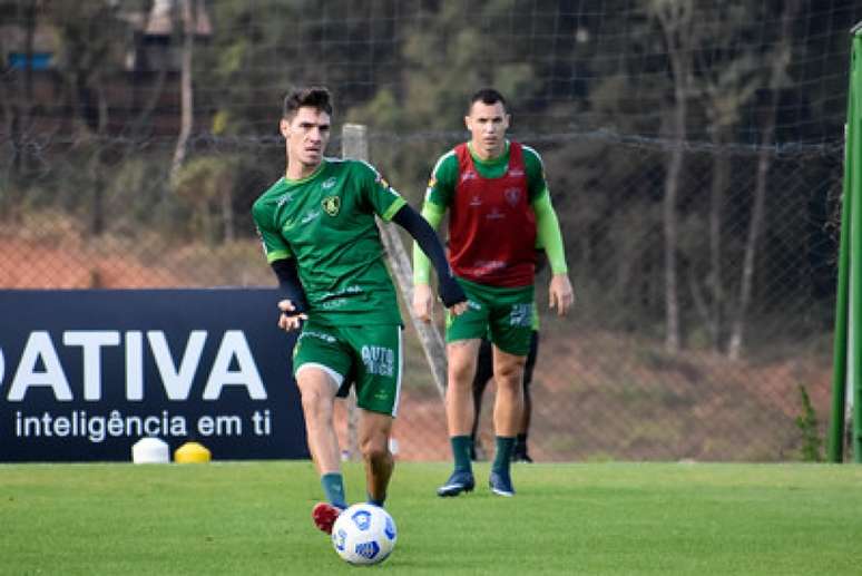 Alê ainda não se firmou no Coelho neste Brasileirão e busca retomar o protagonismo-(João Zebral/América-MG)