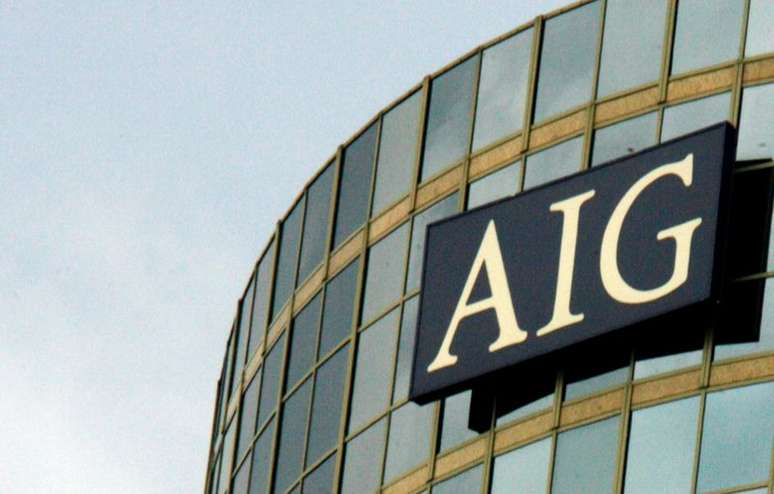 Edif&iacute;cio da seguradora AIG em Los Angeles. 8/5/2008. REUTERS/Fred Prouser 