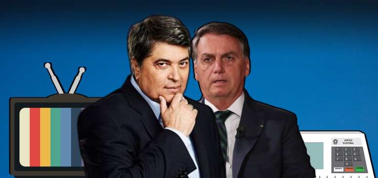 Datena se mostra obstinado a enfrentar Bolsonaro e ser o primeiro apresentador de TV eleito presidente do Brasil