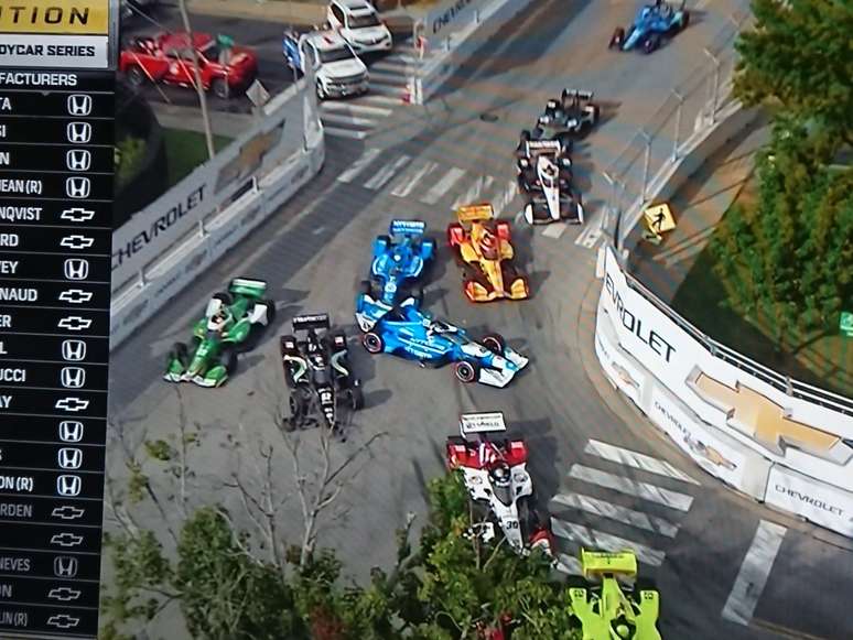 O engarrafamento da Indy 