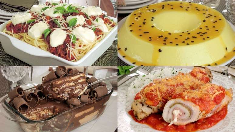 Receitas para o almo&ccedil;o de dia dos pais