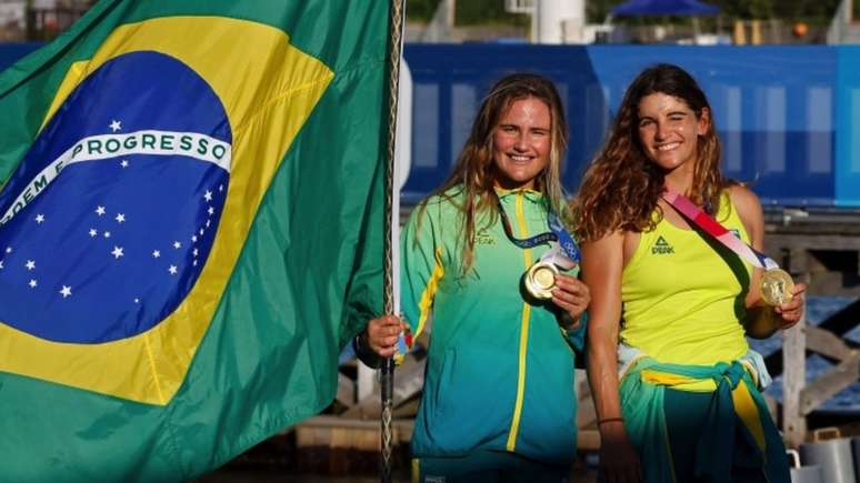 Kahena Kunze e Martine Grael ganharam ouro pela segunda vez