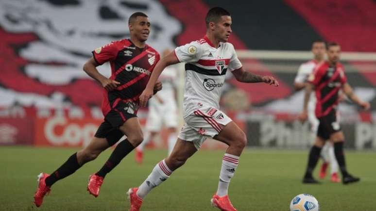 São Paulo não perde na Arena da Baixada desde 2018 (Foto: Rubens Chiri/saopaulofc.net)