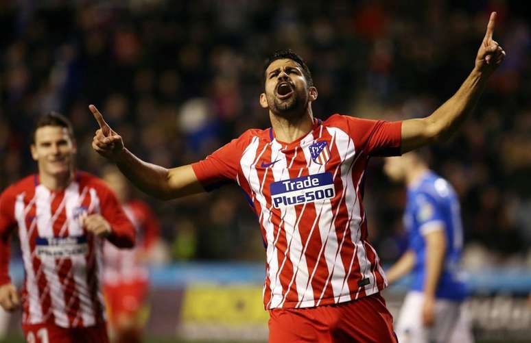 O atacante Diego Costa deixou o Atlético de Madrid (Foto: Divulgação/Atletico de Madrid)