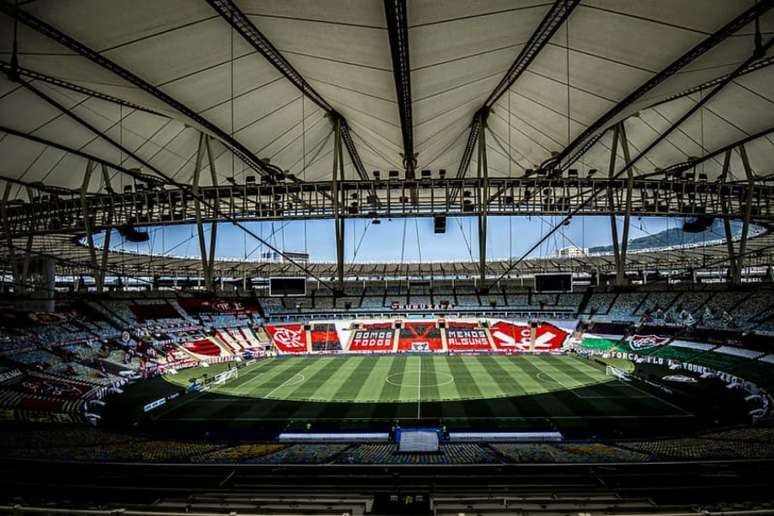 Estádio do Maracanã seguirá sem receber público por tempo indeterminado (Foto: Alexandre Vidal/Flamengo)