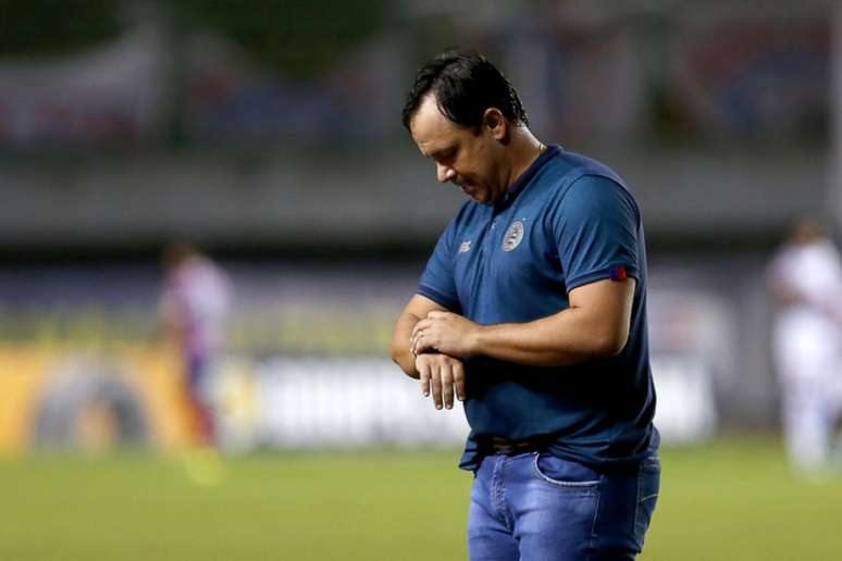 Dado Cavalcanti sente a pressão no Bahia (Felipe Oliveira/EC Bahia)