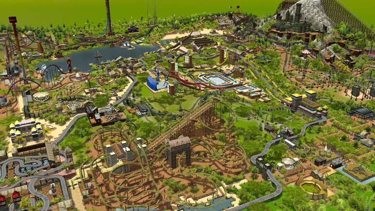 Roller Coaster Tycoon pode ajudar a criança a aprender gerenciamentos complexos e até negócios — tudo isso enquanto se diverte pra caramba.