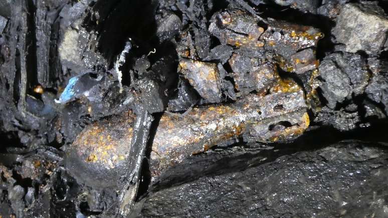 Bomba n&atilde;o detonada