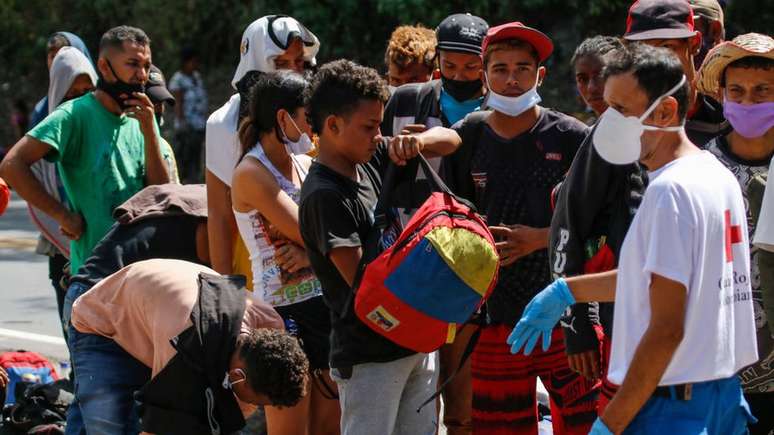 Imigrantes venezuelanos na Col&ocirc;mbia: fuga populacional se manteve mesmo durante a pandemia