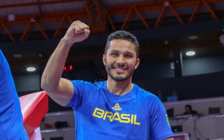 Mateus Alves é o treinador de boxe da Seleção Brasileira Divulgação/CB Boxe