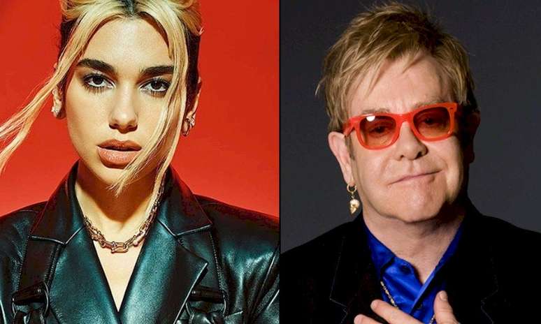 Fotos: Reprodução | Instagram | @dualipa | @eltonjohn