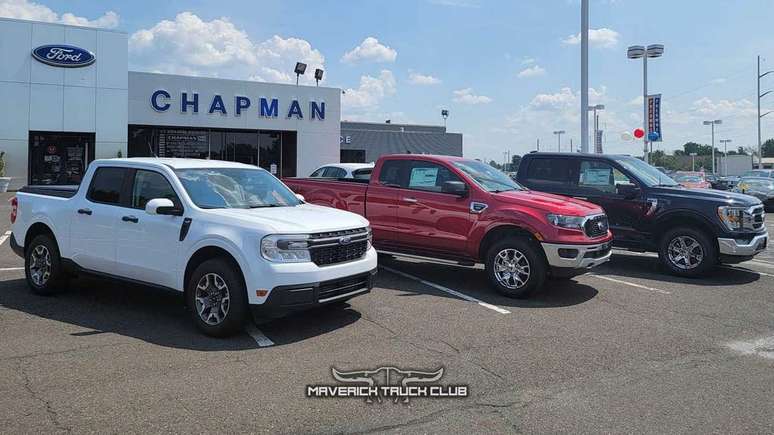 Ford Maverick, Ranger e F-150.