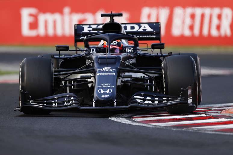 Yuki Tsunoda foi discreto e ficou em s&eacute;timo no GP da Hungria 