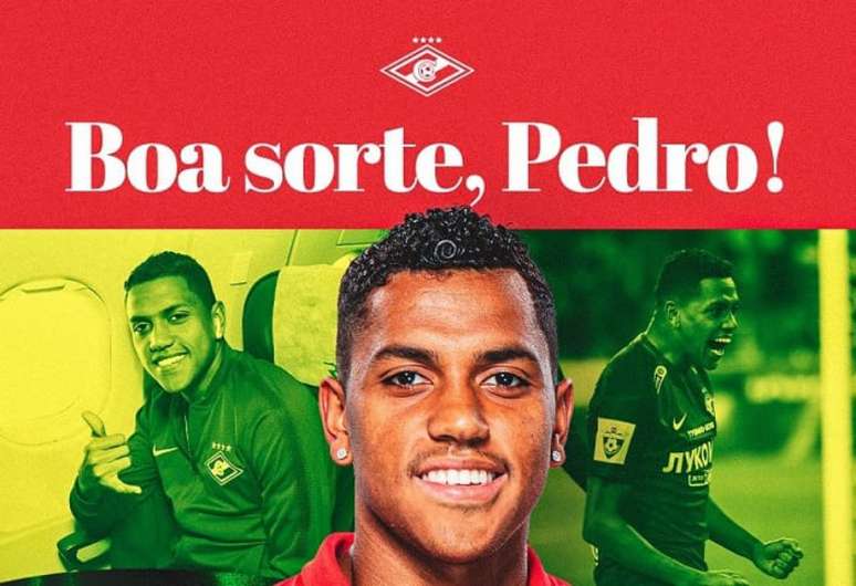 Jogador de 26 anos terá nova experiência no Brasil (Divulgação/Spartak Moscou)