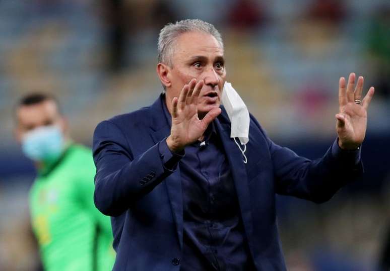 Tite não precisa se assustar no comando da Seleção; presidente da CBF garante sua permanência
10/07/2021 REUTERS/Ricardo Moraes