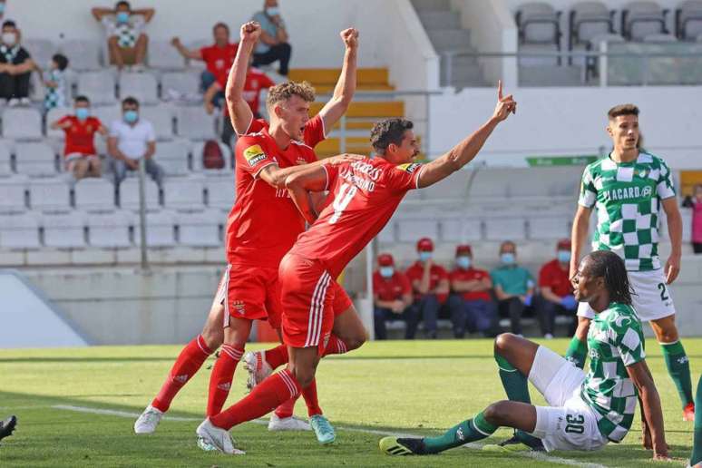 Benfica vive ótimo início de temporada (Foto: Reprodução / Twitter Benfica)