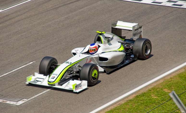 Barrichello com a Brawn GP na Espanha 